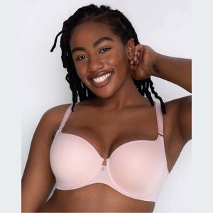 NWOT Curvy Couture Tulip Smooth T-Shirt Bra